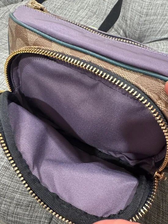 Coach Bag Court Signature Small Belt Bag - Picture 12 of 17